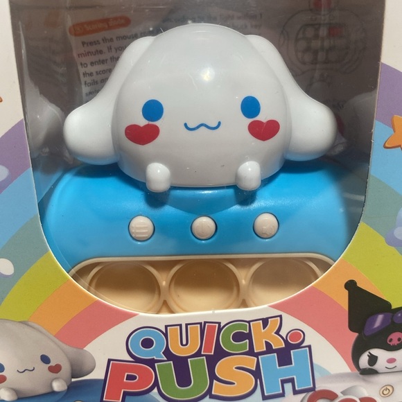 CINNAMON ROLL QUICK PUSH HANDHELD GAME POP IT GAME - Picture 5 of 5